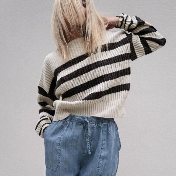 Splendid Olivia Striped Sweater XS - Picture 5 of 5